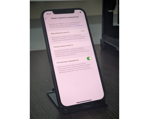 Смартфон Apple iPhone 12 256GB Чорний, Вживаний, Батарея 100%, хороший стан