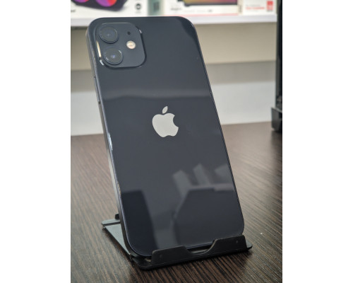 Смартфон Apple iPhone 12 256GB Чорний, Вживаний, Батарея 100%, хороший стан