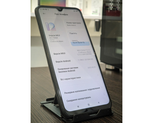 Смартфон Xiaomi Redmi Note 8, 4/64 ГБ, чорний, б/в, хороший стан