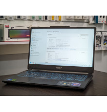 Ноутбук MSI Cyborg 15 A13V, Intel i5-13420H, 16GB DDR5, 512GB SSD, NVIDIA RTX 4050 6GB, 15.6" FHD IPS 144Hz, чорний