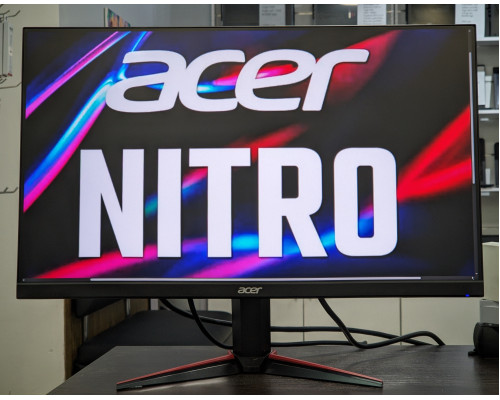 Монітор Acer Nitro 23.8" FHD IPS 180Hz 0.5ms 8-Bit sRGB 99% FreeSync Premium, Adaptive-Sync, G-Sync, з динаміками 2W
