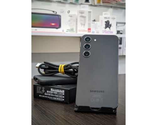 Смартфон Samsung Galaxy S23 SM-S911B/DS 8/128GB Чорний, Повний Комплект, Хороший Стан