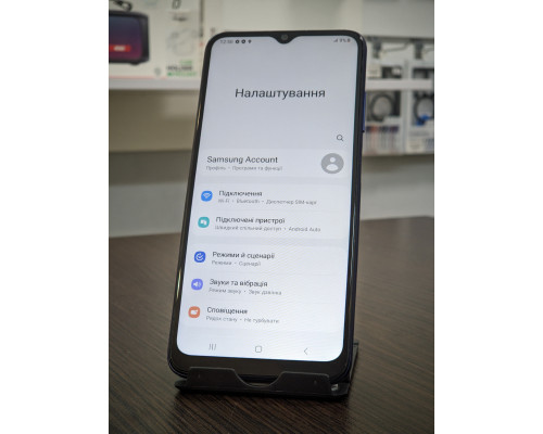 Смартфон Samsung Galaxy A03s 3/32 ГБ, синій, відмінний стан, зручний бюджетний вибір