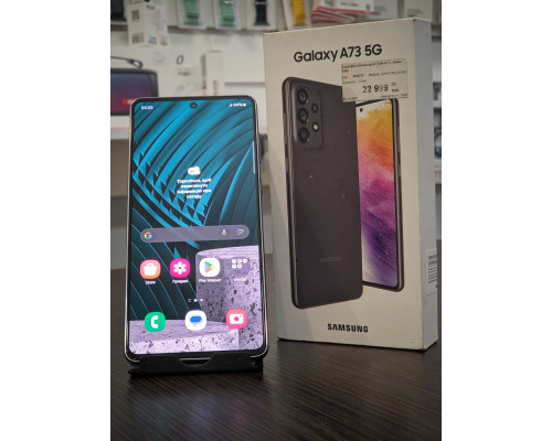 Смартфон Samsung Galaxy A73 5G, 8/256 ГБ, хороший стан, 6.7" Super AMOLED, сірий