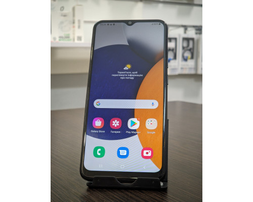 Смартфон Samsung Galaxy A03, 3/32 ГБ, чорний, 6.5" HD+ екран, 48 Мп камера, 5000 мАг акумулятор