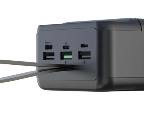 Повербанк XO PR158 50000 mAh 20W PD+QC Black