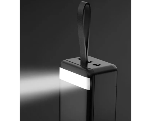 Повербанк XO PR158 50000 mAh 20W PD+QC Black