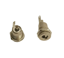 Металеве гніздо живлення 5.5x2.5 мм для корпусного монтажу - надійне підключення електроживлення