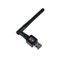 Бездротовий Wi-Fi адаптер, USB 2.0, 150 Мбіт/с, чорний, компактний дизайн