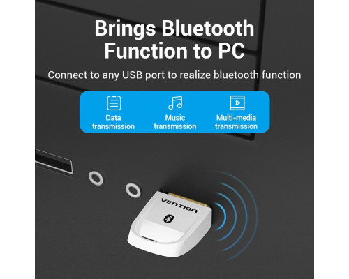 Адаптер Vention USB Bluetooth5.0 Adapter White (CDSW0) (CDSW0)