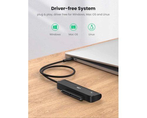 Адаптер UGREEN CM321 USB-C 3.0 to 2.5-Inch SATA Converter 50cm(UGR-70610) (UGR-70610)