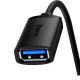 Кабель-подовжувач Baseus AirJoy Series USB3.0 Extension Cable 2m Cluster Black (B00631103111-03)