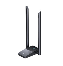 Адаптер Baseus FastJoy Series WiFi Adapter 1300Mbps（External Antenna）Cluster Black (B01317600111-05)