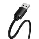 Кабель-подовжувач Baseus AirJoy Series USB2.0 Extension Cable 1.5m Cluster Black (B00631101111-00)