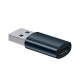 Адаптер Baseus Ingenuity Series Mini OTG Adaptor USB 3.1 to Type-C Blue (ZJJQ000103)