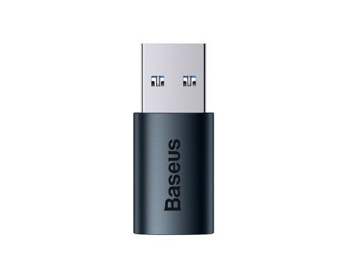 Адаптер Baseus Ingenuity Series Mini OTG Adaptor USB 3.1 to Type-C Blue (ZJJQ000103)