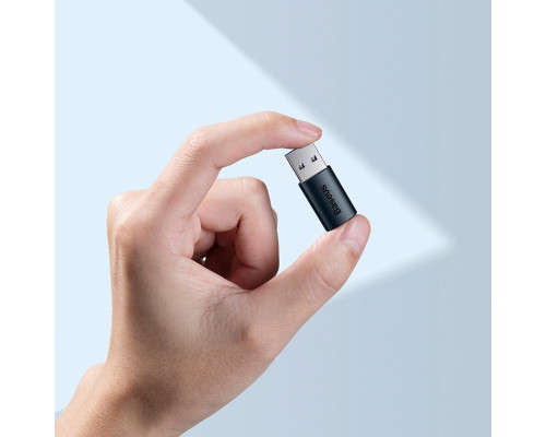 Адаптер Baseus Ingenuity Series Mini OTG Adaptor USB 3.1 to Type-C Blue (ZJJQ000103)