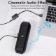 Адаптер Vention 2-port USB External Sound Card 0.15M Black (CDYB0) (CDYB0)