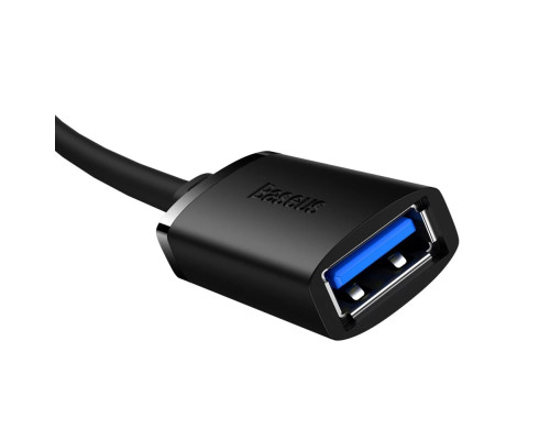 Кабель-подовжувач Baseus AirJoy Series USB3.0 Extension Cable 1.5m Cluster Black (B00631103111-02)