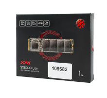 Жорсткий диск M.2 2280 SSD 1Tb ADATA XPG SX6000 series, ASX6000LNP-1TT-C, NVMe PCI Express 3.0 x4, 3D TLC, зап/чит. - 1200/1800Мб/с NBB-109682