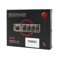 Жорсткий диск M.2 2280 SSD 1Tb ADATA XPG SX6000 series, ASX6000LNP-1TT-C, NVMe PCI Express 3.0 x4, 3D TLC, зап/чит. - 1200/1800Мб/с NBB-109682