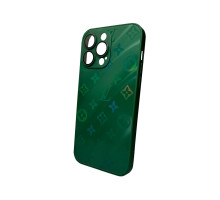 Чохол для смартфона AG Glass Gradient LV Frame for Apple iPhone 13 Pro Cangling Green