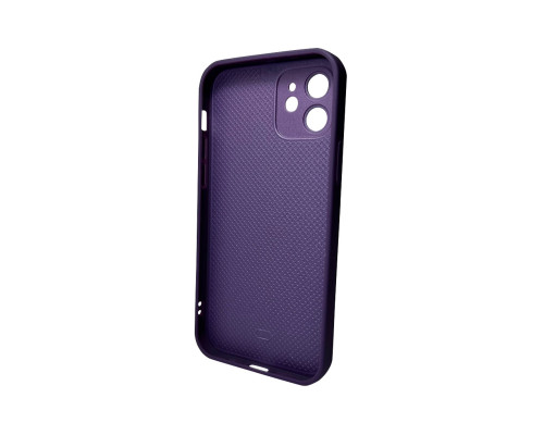 Чохол для смартфона AG Glass Gradient LV Frame for Apple iPhone 12 Deep Purple