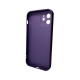 Чохол для смартфона AG Glass Gradient LV Frame for Apple iPhone 12 Deep Purple