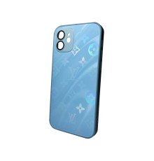 Чохол для смартфона AG Glass Gradient LV Frame for Apple iPhone 13 Sierra Blue
