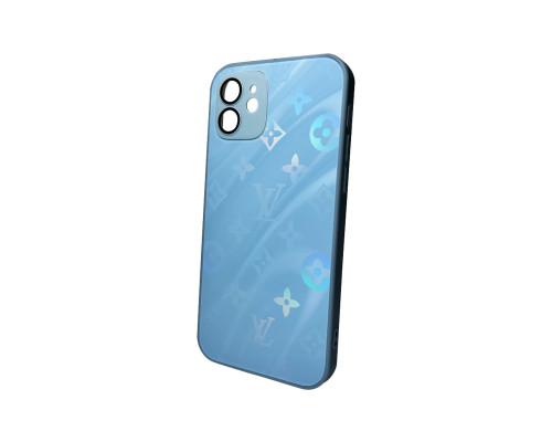 Чохол для смартфона AG Glass Gradient LV Frame for Apple iPhone 13 Sierra Blue