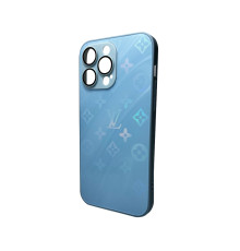 Чохол для смартфона AG Glass Gradient LV Frame for Apple iPhone 12 Pro Max Sierra Blue