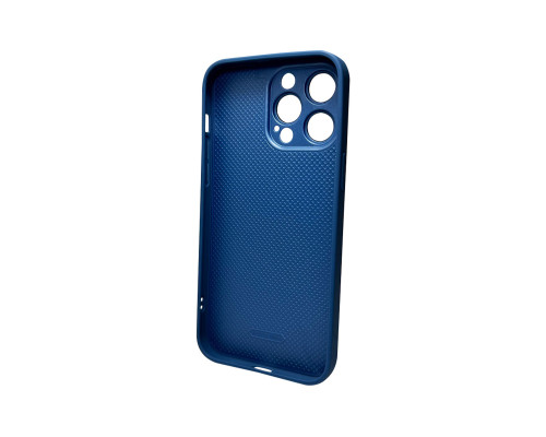 Чохол для смартфона AG Glass Gradient LV Frame for Apple iPhone 13 Pro Max Navy Blue