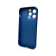 Чохол для смартфона AG Glass Gradient LV Frame for Apple iPhone 13 Pro Max Navy Blue