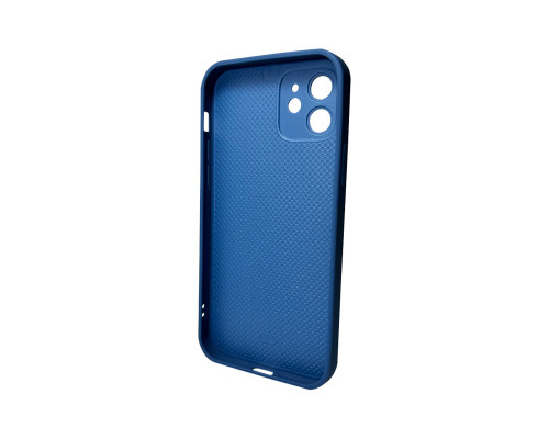 Чохол для смартфона AG Glass Gradient LV Frame for Apple iPhone 14 Navy Blue