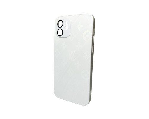 Чохол для смартфона AG Glass Gradient LV Frame for Apple iPhone 13 Pearly White