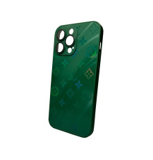 Чохол для смартфона AG Glass Gradient LV Frame for Apple iPhone 14 Pro Cangling Green