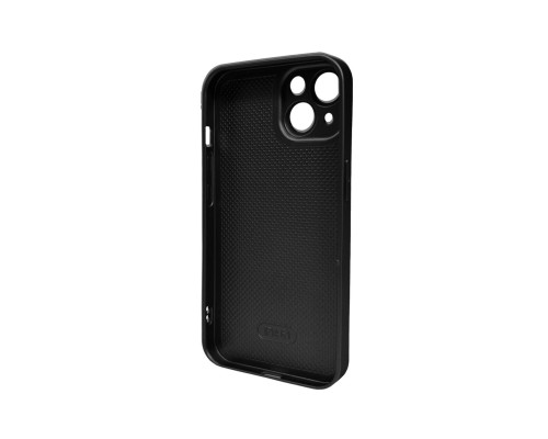 Чохол для смартфона AG Glass Matt Frame Color Logo for Apple iPhone 14 Graphite Black