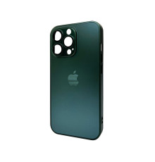 Чохол для смартфона AG Glass Matt Frame Color Logo for Apple iPhone 11 Pro Max Cangling Green