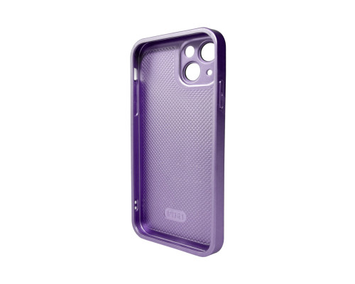 Чохол для смартфона AG Glass Matt Frame Color Logo for Apple iPhone 12 Light Purple