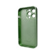 Чохол для смартфона AG Glass Matt Frame Color Logo for Apple iPhone 12 Pro Light Green