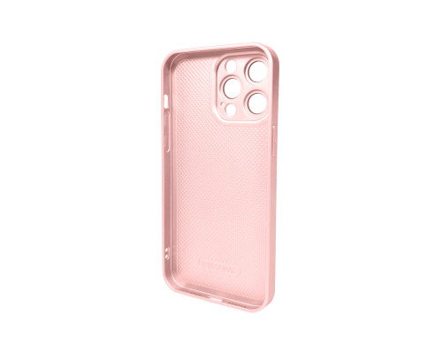 Чохол для смартфона AG Glass Matt Frame Color Logo for Apple iPhone 15 Pro Max Chanel Pink