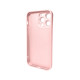 Чохол для смартфона AG Glass Matt Frame Color Logo for Apple iPhone 15 Pro Max Chanel Pink