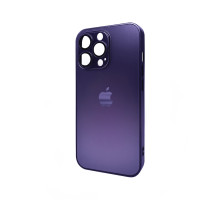 Чохол для смартфона AG Glass Matt Frame Color Logo for Apple iPhone 11 Pro Max Deep Purple