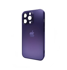 Чохол для смартфона AG Glass Matt Frame Color Logo for Apple iPhone 11 Pro Max Deep Purple