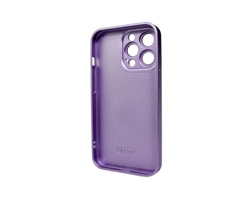 Чохол для смартфона AG Glass Matt Frame Color Logo for Apple iPhone 12 Pro Light Purple