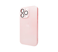 Чохол для смартфона AG Glass Matt Frame Color Logo for Apple iPhone 12 Pro Max Chanel Pink