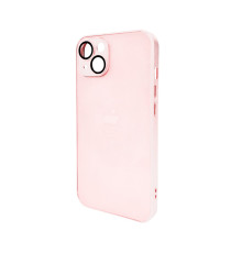 Чохол для смартфона AG Glass Matt Frame Color Logo for Apple iPhone 13 Chanel Pink