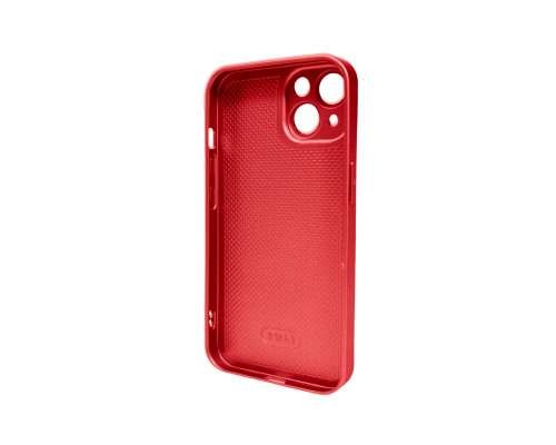 Чохол для смартфона AG Glass Matt Frame Color Logo for Apple iPhone 15 Coke Red