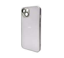 Чохол для смартфона AG Glass Matt Frame Color Logo for Apple iPhone 13 Titanium Grey