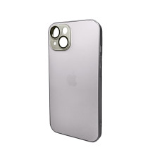 Чохол для смартфона AG Glass Matt Frame Color Logo for Apple iPhone 15 Titanium Grey